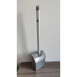 Совок для прибирання Zambak Plastik з довгою ручкою сірий (ZP-213g) - мініатюра 5