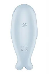 Вакуумний кліторальний стимулятор з вібрацією Satisfyer Seal You Soon блакитний - мініатюра 5