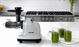 Соковитискач BioChef Axis Cold Press Juicer червоний - мініатюра 7