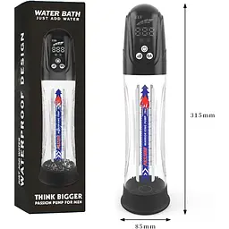 Гідропомпа 2в1 Water Bath з LED-дисплеєм - мініатюра 8