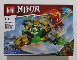 Конструктор Ninja 79-80 деталей (в асортименті) - мініатюра 4