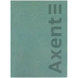 Книга записна Axent A4 Pattern, 96 аркушів, клітинка, бірюзова (8425-3-A)