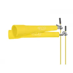 Скакалка 4FIZJO швидкісна для кросфіту Standard+ Yellow 4FJ0184 (P-5907739311535) - мініатюра 5