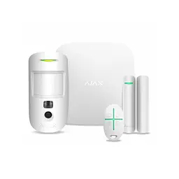 Комплект охоронної сигналізації Ajax StarterKit Cam HDR white