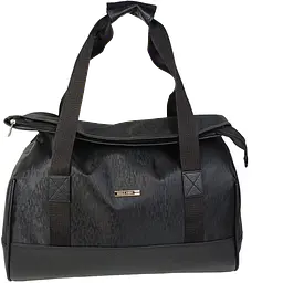 Сумка дорожня саквояж Wallaby 25L поліестер штучна шкіра Чорний - мініатюра 2