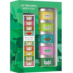 Набір Kusmi Tea зеленого органічного чаю з ситечком 100 г - мініатюра 2