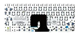 Клавіатура для ноутбука HP Pavilion (DV2-1000) Black, RU/EN - мініатюра 2