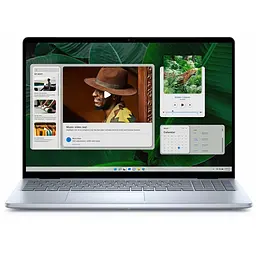 Ноутбук Dell Inspiron 16, processor 7 150U, 32GB, 1TB, 2.5K, dedicata MX570A, Windows 11 Професійна