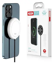 Бездротовий зарядний пристрій 15 ватів — XO CX006 15 W wireless fast charger - мініатюра 3