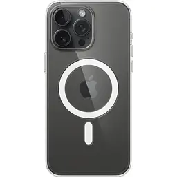 Чохол Clear Case with MagSafe для Apple iPhone 15 Pro Max Transparent AA [92693] - мініатюра 3