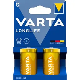 Батарейки Varta Longlife C Bli Alkaline, 2 шт.