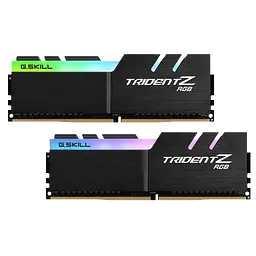 Оперативна пам'ять G.Skill 32GB (2x16GB) DDR4 3600MHz Trident Z RGB Black (F4-3600C18D-32GTZR)