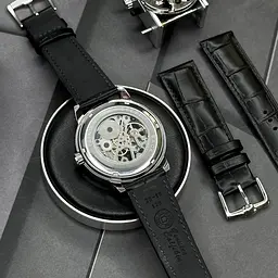 Наручний годинник чоловічий 022 Київ II Silver-Black Awarder acs0031790 - мініатюра 4