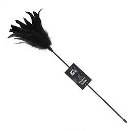Лоскіт чорний Art of Sex - Feather Paddle, перо молодого півня