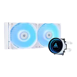 Водяне охолодження Chieftec Iceberg 240 ARGB White (CLC-240-RGB-W) - мініатюра 3