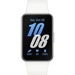 Фітнес-трекер Samsung Galaxy Fit 3 40мм (R390) AMOLED, BT 5.3, 16/256МБ, сріблястий - мініатюра 6