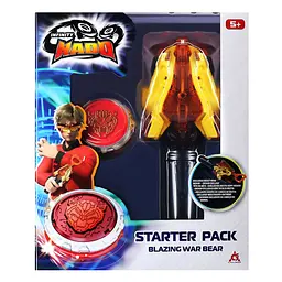 Дзиґа Auldey VI Starter Pack Палаючий Бойовий Ведмідь Blazing War Bear Infinity Nado det0018487 - мініатюра 2