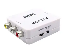 Конвертор-перехідник з VGA в RCA / AV (VGA2AV) - мініатюра 2