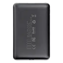 УМБ VEGER S11 LCD Display PD QC3.0 22,5W 10000mAh Black (W1140) (6970453554181) - мініатюра 2