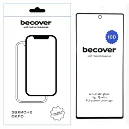 Скло захисне BeCover Google Pixel 6A 10D Black (711488)
