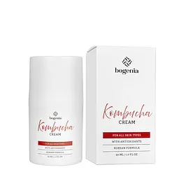 Крем для обличчя зволожувальний Bogenia Kombucha Cream з комбучею та антиоксидантами 50 мл