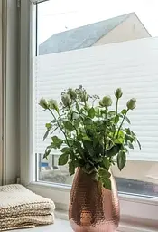 Плівка самоклеюча Blinds PVC 200×60 см, вітражна прозора з ефектом жалюзі - мініатюра 6