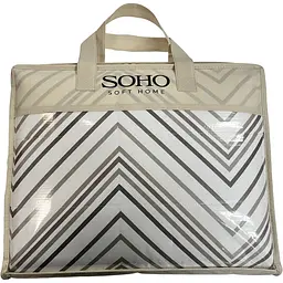 Комплект постільної білизни Soho Zigzag Євро з легкою ковдрою 200 х 230 см (03-BT-7173-Zigzag) - мініатюра 3