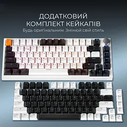 Клавіатура GamePro Asgard Valhalla MK160W Pro White [142214] - мініатюра 10