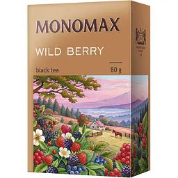 Чай чорний Monomax Wild Berry 80 г