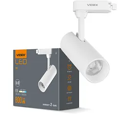 LED світильник трековий VIDEX 10W 4100K білий VIDEX (25914-000) - мініатюра 2