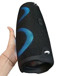 Портативна колонка Xterem2 Bluetooth переносний динамік Bluetooth Велика 28 см IPX5 Чорна - мініатюра 4