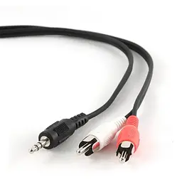 Кабель Cablexpert Cca-458-15 м 3.5 мм/ 2 х Rca 15 м