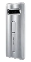 Чохол протиударний оригінальний Protective Rugged Standing Cover EF-RG977 Samsung Galaxy S10 5G (6.7") Silver - мініатюра 3