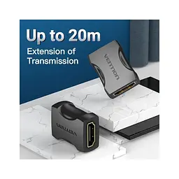 Перехідник HDMI F to HDMI F black Vention (AIRB0) - мініатюра 2