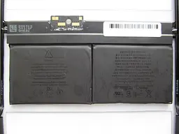 Акумулятор для ноутбука Apple A1527, 39.71Wh (5263 mAh), 6cell, 7.55V, Li-Po, чорний - мініатюра 3