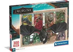 Пазл Clementoni Super: Як приборкати дракона, DreamWorks (Super - How to Train your Dragon Puzzle - 300 pcs.), колаж, 300 ел. (21748)