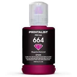 Чорнило PRINTALIST 664 для Epson L110/L210/L300 140г Magenta водорозчинне (PL664M)