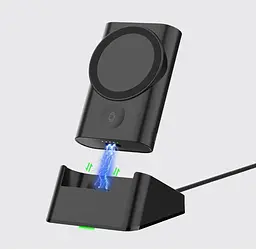 Бездротовий магнітний зарядний пристрій CoolReall 5200 mah Mobile & Watch & Extra Cell Phone - мініатюра 2