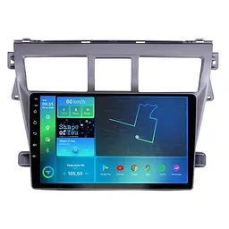 Штатна магнітола TORSSEN Toyota Yaris 06-12/Vios 06-12 FL9 4+64Gb 4G Carplay DSP silver
