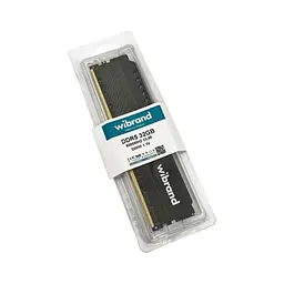 Модуль пам'яті для комп'ютера DDR5 32GB 6000 MHz Heatsink Black Wibrand (WI6000DDR5D/32GB) - мініатюра 3