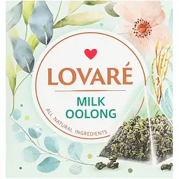 Чай зелений Lovare Milk oolong 30 г (15 шт. х 2 г) - мініатюра 2