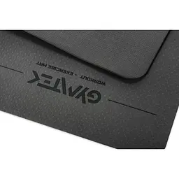 Килимок (мат) для фітнесу та йоги Gymtek Premium TPE 0,5см чорний - мініатюра 3