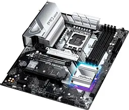 Материнська плата AsRock Z790 Pro RS WiFi (Z790 PRO RS WIFI) (Socket 1700, Intel Z790, ATX) Б/в - мініатюра 2