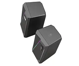 Акустична система Redragon 2.0 Anvil GS520, 6Вт (RMS) USB, 3.5мм чорна (77878) - мініатюра 3