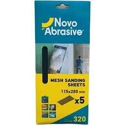 Сітка абразивна NovoAbrasive P320 5шт