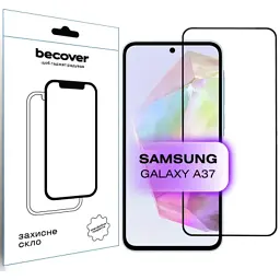 Скло захисне BeCover Samsung Galaxy A37 SM-A376 Black (714916)