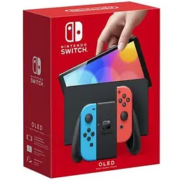 Портативна ігрова консоль Nintendo Switch OLED with Neon Blue and Neon Red Joy-Con [64459] - мініатюра 5
