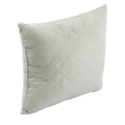 Двостороння декоративна подушка Руно Velour Ice ромб 40х40 см - мініатюра 2