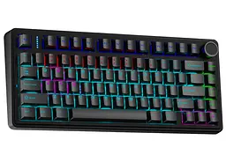 Клавіатура механічна ігрова AULA F75 Mechanical Black KRGD Blue switch ENG/UKR - мініатюра 3