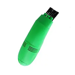 Міні USB пилосос для клавіатури, зелений - мініатюра 2